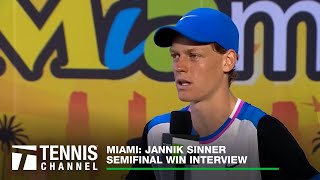 Jannik Sinner Reaches His Fourth ATP Masters 1000 Final With Win Over Medvedev | Miami SF