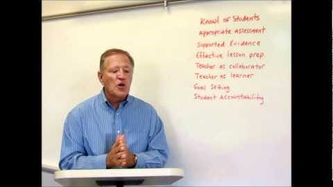 Preparing for NBPTS certification, Jerry Parks (Teaching #9): Intangibles of Accomplished Teaching