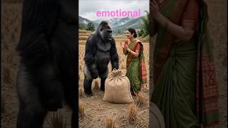 mehnat 👌ka phal🦍#shorts#gorilla