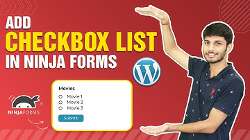 How To Add Checkbox List In Ninja Forms | WordPress Tutorial