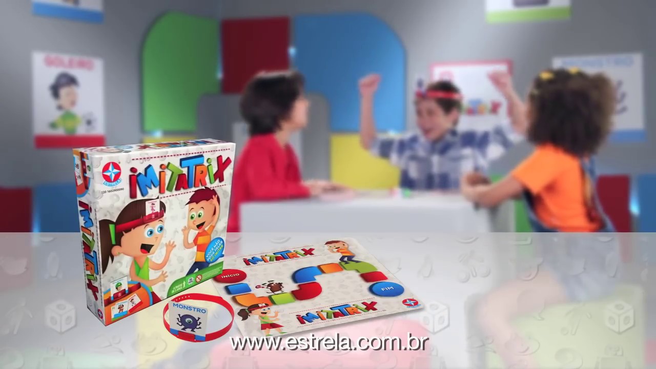 Jogo Divertido De Mimica P/ Crianças Imitatrix - Original Estrela