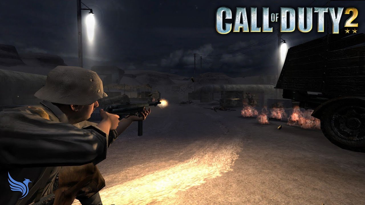 Call of Duty 2 - The Diversionary Raid (The Battle of El Alamein Campaing)
