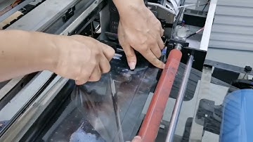 DTF crystal label AB film uv printer installation tutorial