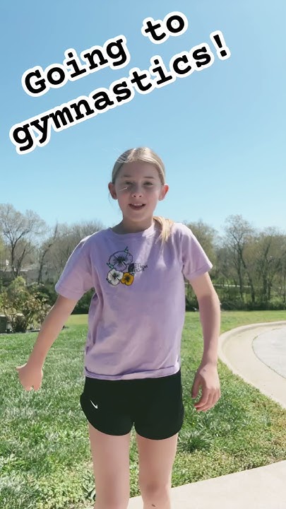 Going to gymnastics #gymnastics #shorts - YouTube