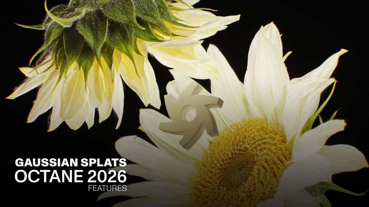 Gaussian Splats in OctaneRender 2026