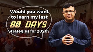 Learn How To Hit 50% Of Your Sales Target In The Last 80 Days Of 2020 | Dr. Sanjay Tolani