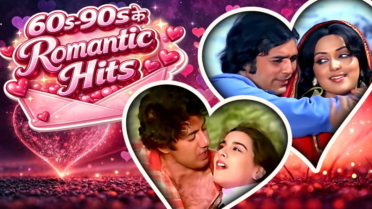❤️ Valentine's Special: 60s 70s 80s 90s Romantic Hindi Songs Jukebox | Best of Lata & Kishore Duets