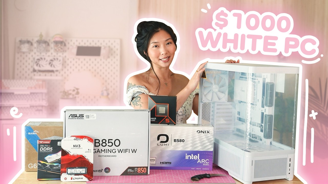 Can you build an aesthetic gaming PC for under $1000?