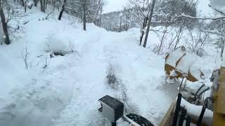 除雪　80cm 大雪 その1