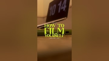 Cinematic shot types to help you film yourself replying a text #cinematography #howtofilm