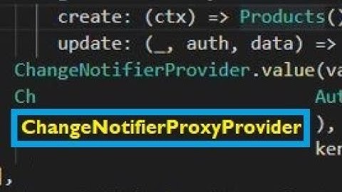 How to send data from one Provider to another Provider in Flutter|ProviderPattern