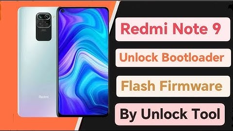 REDMI NOTE 9 MTK UNLOCK BOOTLOADER + FIRMWARE GLOBAL BY UNLOCK TOOL