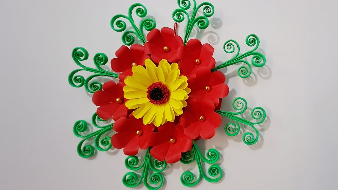 How To Make A Wall Hanging paper Craft For Home Decoration Paper how-to-make-a-wall-hanging-paper-craft-for-home-decoration-paper