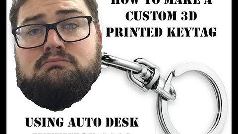 Using Auto Desk Inventor to Create a Key Tag