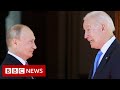 Biden and Putin meet for tense Geneva talks - BBC News