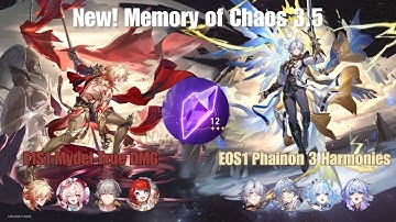 New Memory of Chaos 3.5 : 0 Cycle E1S1 Mydei True DMG x E0S1 Phainon 3 Harmonies | Honkai Star Rail