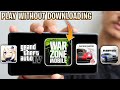New mobile games cloud gaming app  play high end games without downloading on low end phones