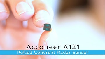 Acconeer A121 Pulsed Coherent Radar sensor
