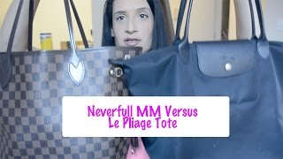 How small is small? Compare Louis Vuitton Nano Turenne and Longchamp XS 