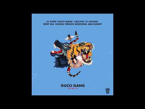Lil Pump - Gucci Gang Remix Ft. Bad Bunny French Montana J Balvin Gucci Mane 21 Ozuna