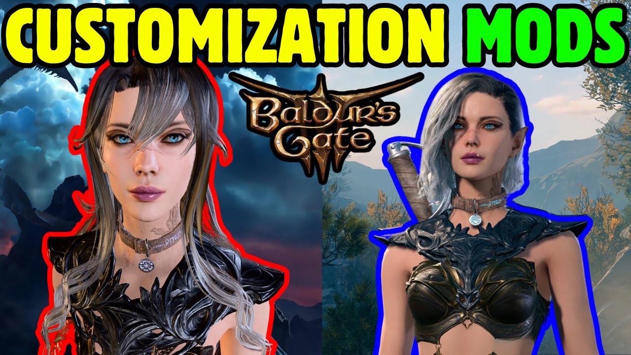 BEST Character Customization MODS Baldur's Gate 3 Mod Manager