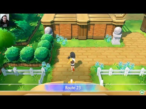 Video: Pok Mon Let's Go Route 23 - Na Voljo Pok Pon, Predmeti In Trenerji