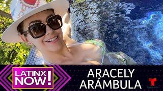 Aracely Arámbula cautiva en bikini y al ritmo de 'Tusa' | Latinx Now! | Entretenimiento