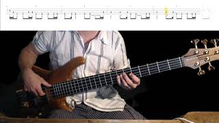 Rainbow - The Temple Of The King Bass Cover with Playalong Tabs in Video