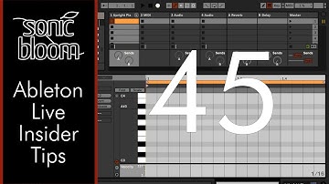 Ableton Live Insider Tips: Create & Adjust MIDI Notes Faster