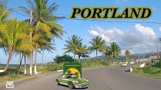Driving from Golden Spring in St. Andrew to Port Antonio in Portland | Driving In Jamaica in 2023