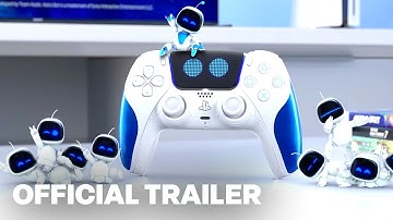 Astro Bot PlayStation 5 DualSense Controller Reveal Trailer