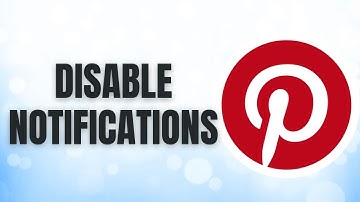 How to Disable Pinterest Notifications NOW!