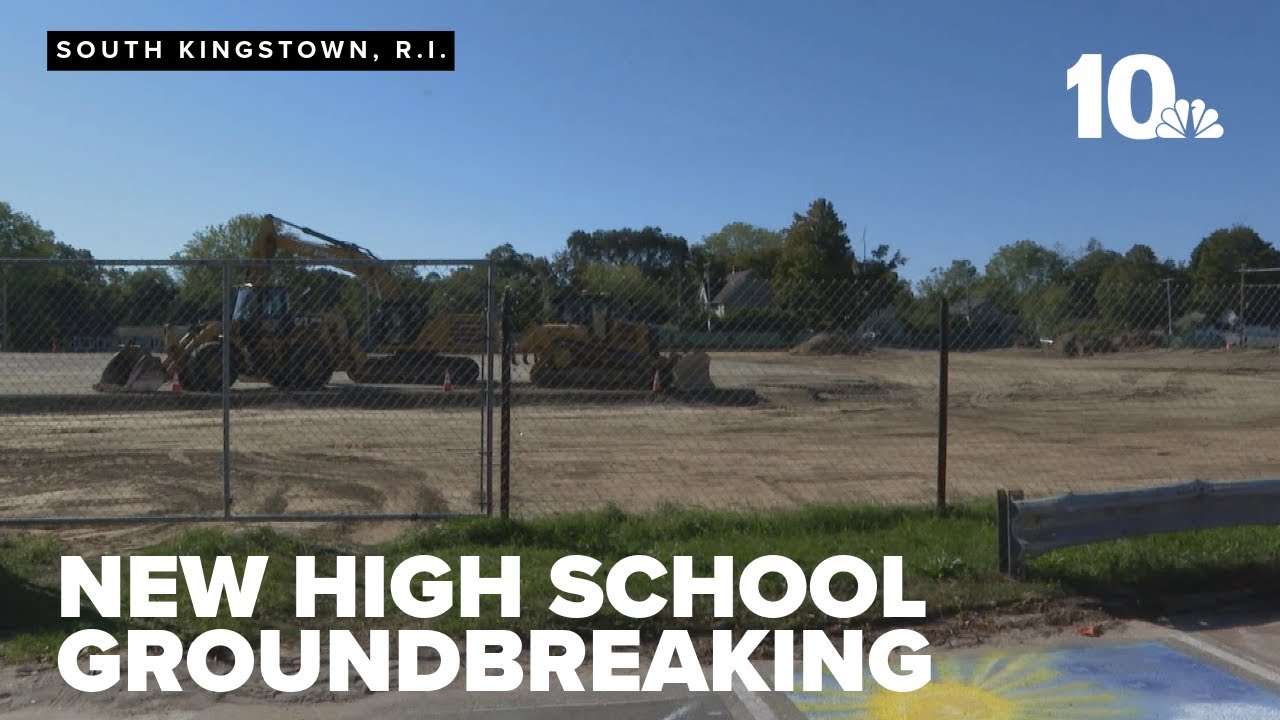 A new chapter: Officials break ground on new high school - YouTube