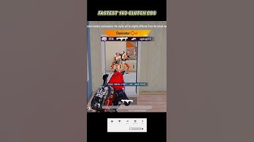 Fastest 1v3 Clutch DBS #shorts #bgmishorts #bgmi #1v3clutch #fastestclutchinbgmi