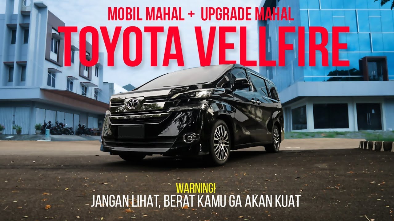  Modifikasi  Audio  di  Mobil  Toyota Vellfire Resmi Jadi 