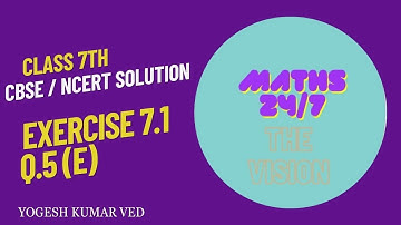 Q.5 (e) EXERCISE 7.1 Chapter 7 Comparing Quantities Class 7 Find Whole Quantity ll