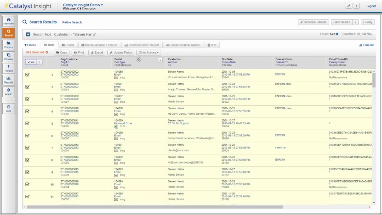 Catalyst Insight Tutorial Updating Collections YouTube