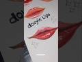 ✨️💋Let's draw Douyin lips with me #art #painting #pfypシ #drawing