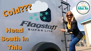 Perfect RV for a Couple // 2022 Flagstaff Superlite 29RBS Travel Trailer Review