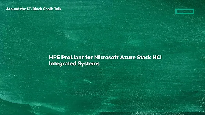 Operate your hybrid cloud seamlessly on-prem with HPE GreenLake | ODFP238