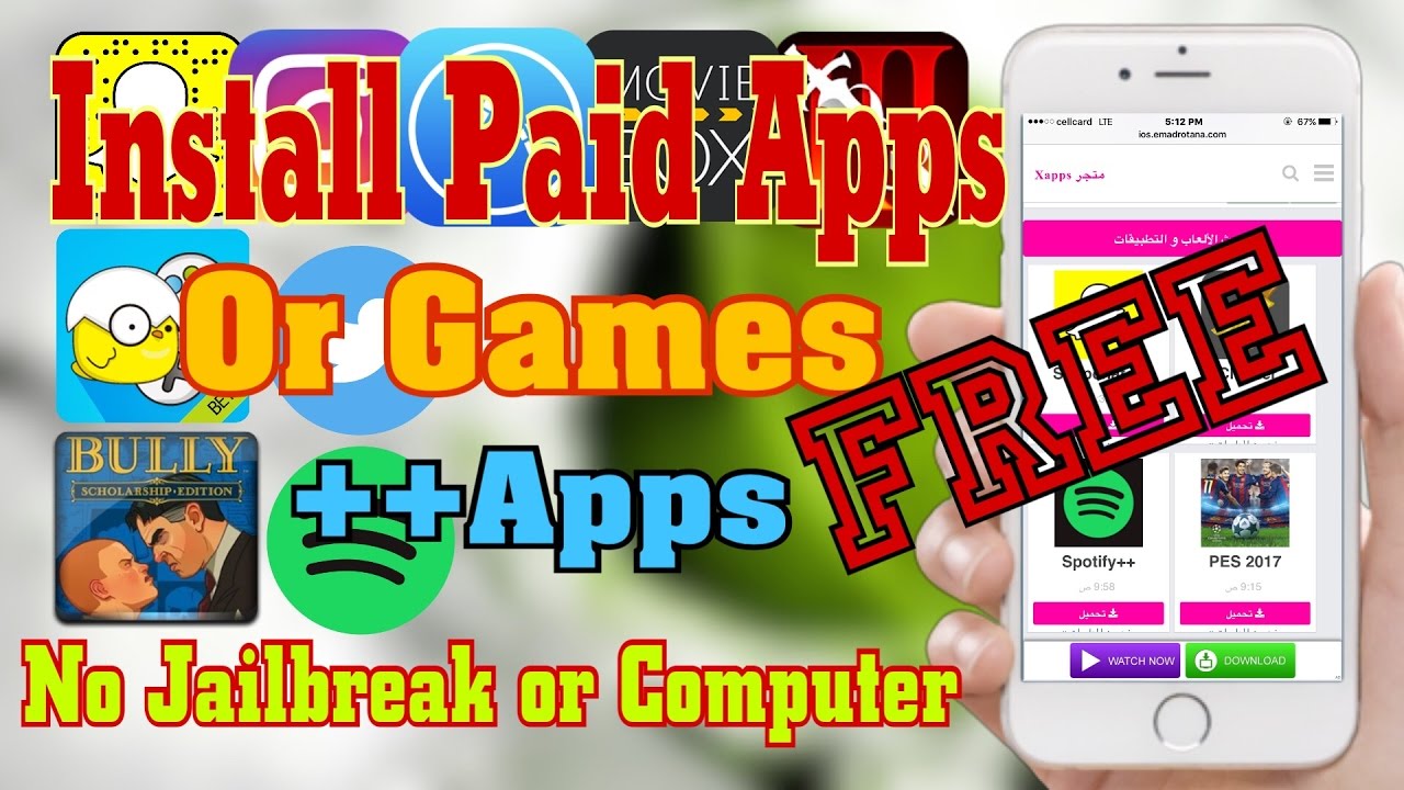 Install Paid Apps/Games & ++Apps For FREE iPhone-iPad-iPod ...