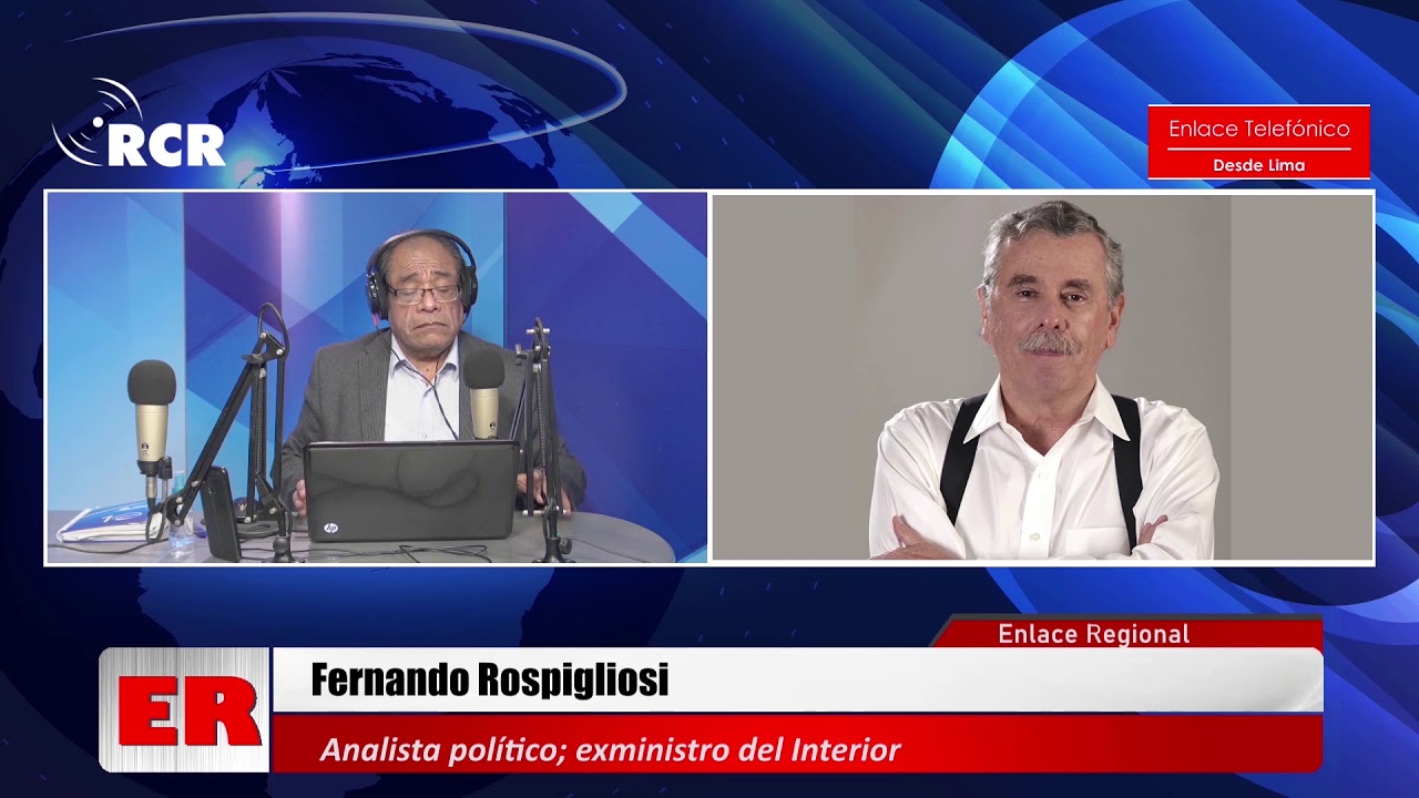 ENTREVISTA A FERNANDO ROSPIGLIOSI, ANALISTA POLÍTICO; EXMINISTRO DEL INTERIOR