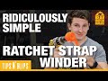 Quickly Wind Ratchet Straps | How To