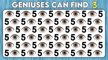 ONLY GENIUSES CAN PASS THIS EYE TEST 👀| NUMBER AND LETTER EDITION