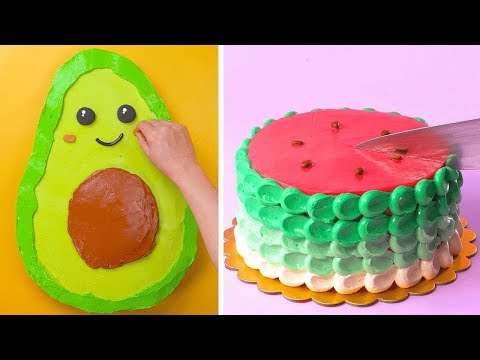 10-fun-exciting-cake-decorating-ideas-|-most-satisfying-cake-decorating-tutorials-|-tasty-plus