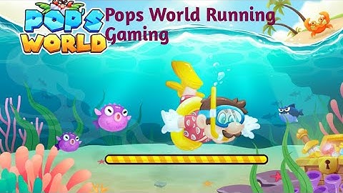 Pops world running game|kids game