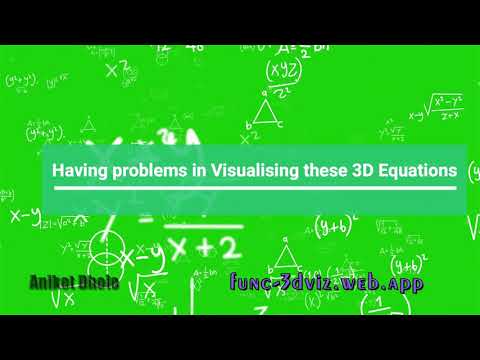 Function 3-D Visualizer | Javascript, HTML, Plotly