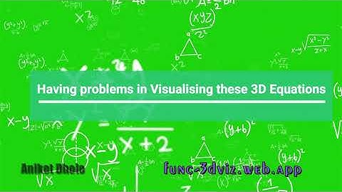 Function 3-D Visualizer | Javascript, HTML, Plotly