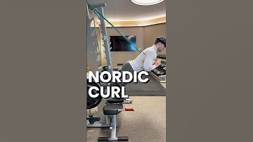 Nordic Curl Technique. #NordicCurl #HamstringTraining #AnlianFitness #LegDay