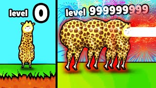 HIGHEST GIRAFFE EVOLUTION UNLOCKED? - I am Giraffe screenshot 5